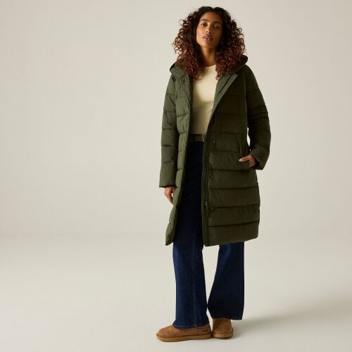 Regatta Womens/Ladies Nehiala Quilted Jacket - Dark Khaki
