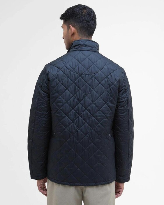 Barbour Chelsea Sports Quilt Jacket - Navy Blue