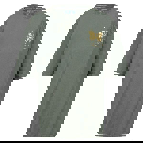 Regatta Womens/Ladies Christian Lacroix Bellegarde Butterfly Back Print T-Shirt - Dark Khaki