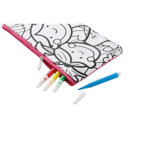 MidOcean Kiddo Pencil Case Set - Baby Pink - 