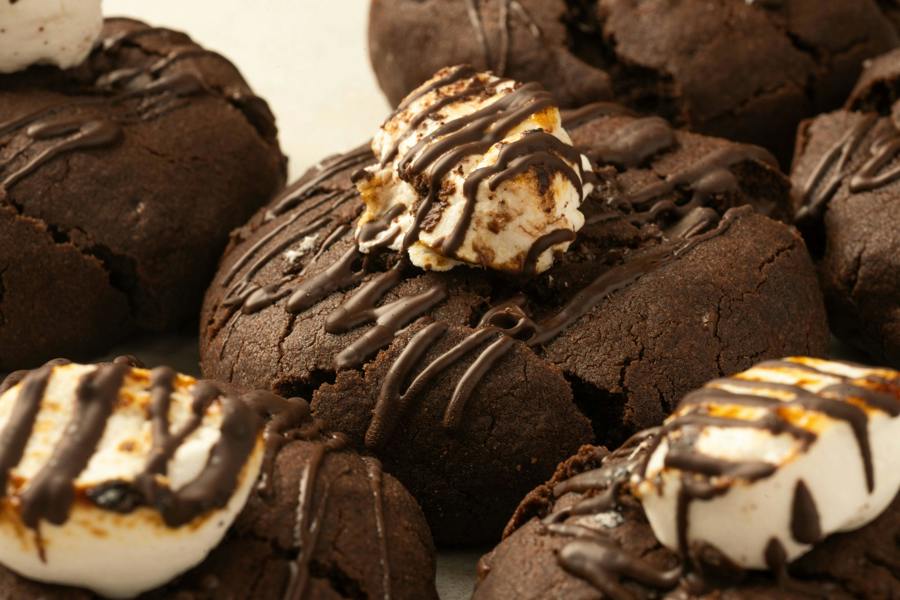 Eggless Stuffed Cookie Selection Box – 6 Mixed Cookies