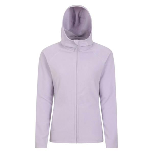 Mountain Warehouse Womens/Ladies Camber Hooded Fleece - Purple - 