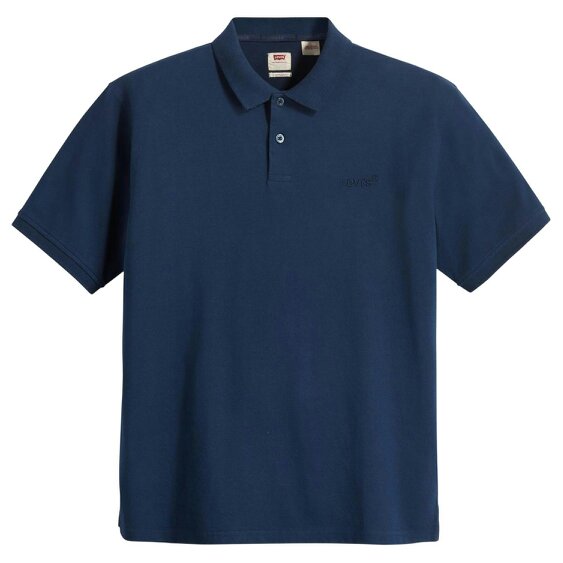 Ben Sherman Mens Cotton Relaxed Fit Polo Shirt - Navy Blazer