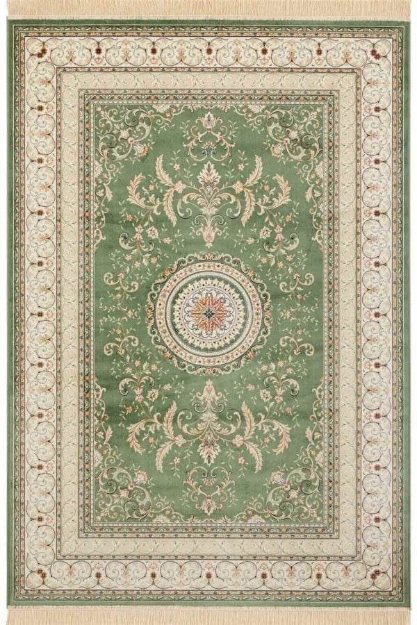 The Rugs Fringed Vintage Bordered Rug - Stylish & Practical