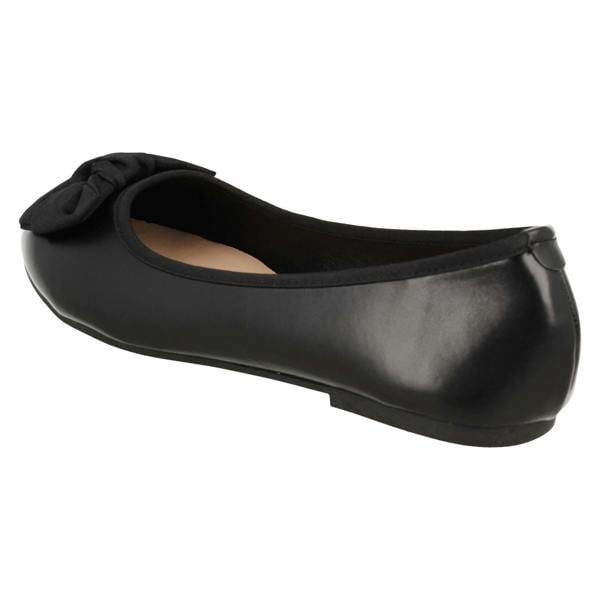 Spot On Ladies Spot On Flat Comfort Wide Ballerina Shoes F80588
