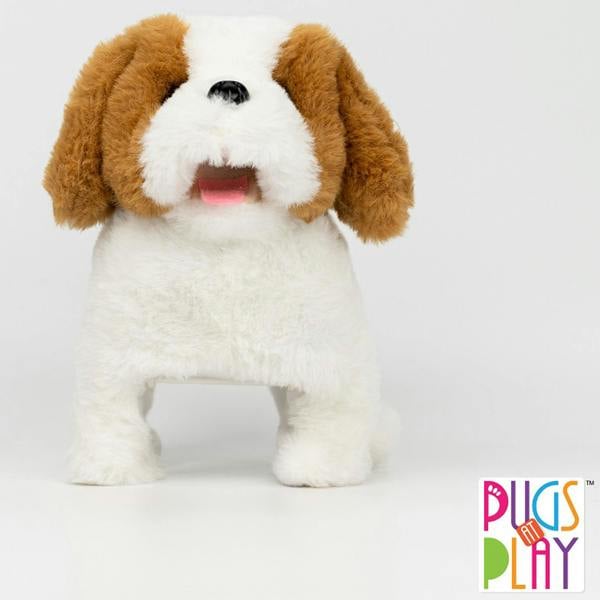 Pugs at Play Lola Flipping Dog Interactive Plush Toy