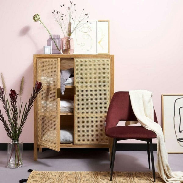 T3 Rattan Sideboard, Hallway Storage, Shoe Storage - tall bathroom cabinets