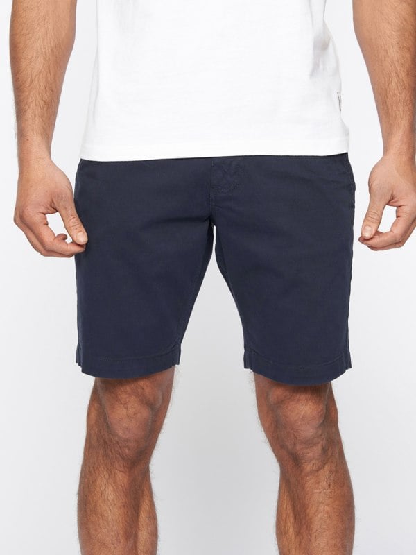 Duck and Cover Moreshore Chino Shorts Navy