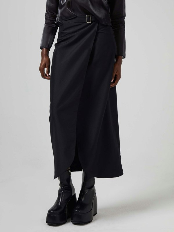 Blue Nude Li Utilitarian Maxi Skirt - Black