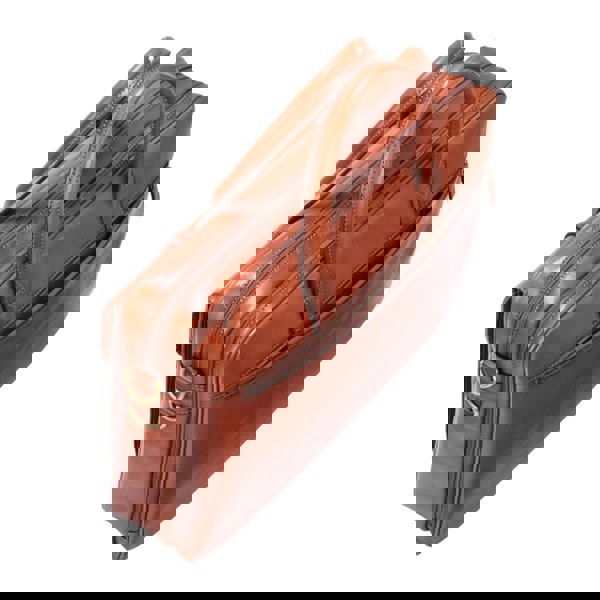 Infinity Leather Belmont - Vintage Genuine Leather Laptop Bag Briefcase