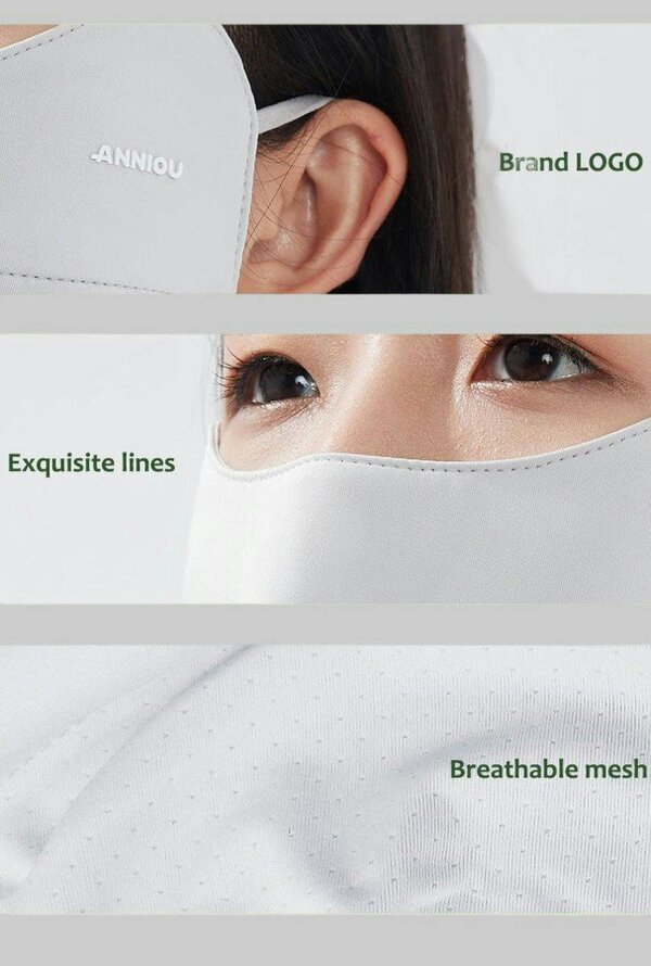 Anniou Corner Sun Protective Mask