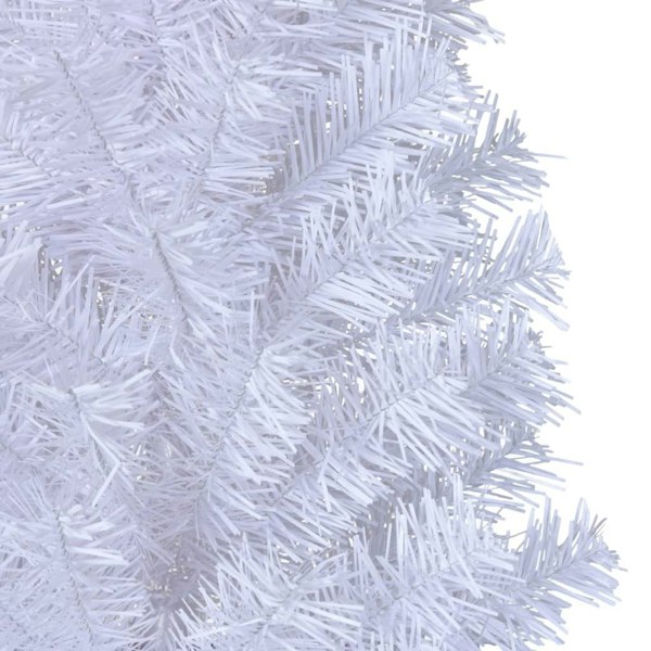 Berkfield Artificial Christmas Tree with Thick Branches White 150 cm PVC