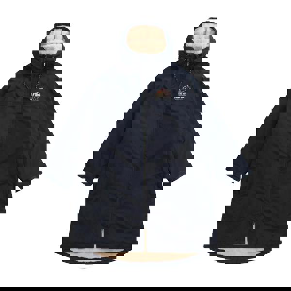 Animal Mens Hazey Waterproof Recycled Beach Parka - Dark Blue - 