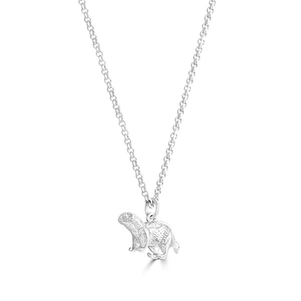 Mylee London Ferret Silver Necklace - Personalised
