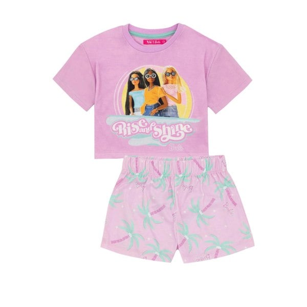 Barbie Girls Short Pyjama Set - Pink