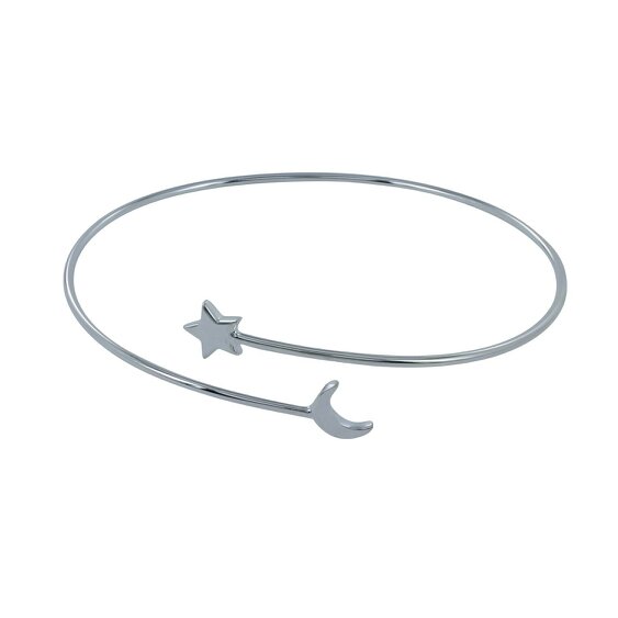 Reeves & Reeves Moon & Star Cuff Bracelet