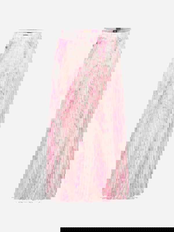 Roberto Cavalli Girls Leopard Print Pleated Skirt