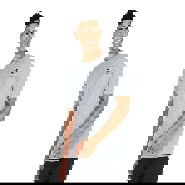 Under Armour Mens Sportstyle Short-Sleeved T-Shirt - Grey