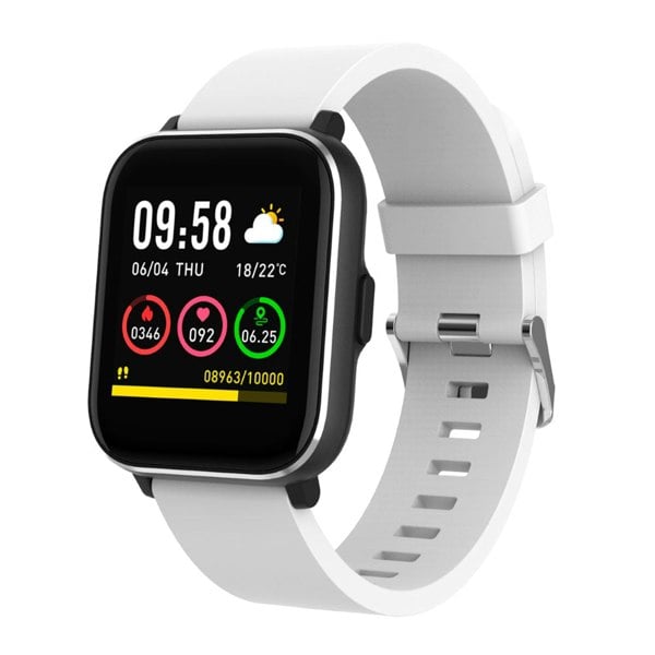 Aiwa SW-100 Smart Watch - Heart Rate, Blood Oxygen, Android, iOS, 14 Sports Modes