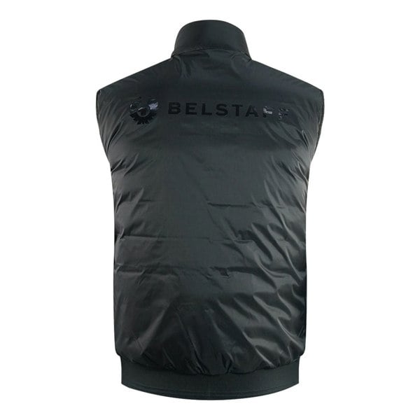 Belstaff Flash Circuit Reversible Down Filled Men's Gilet Jacket - Black / Neon Yellow