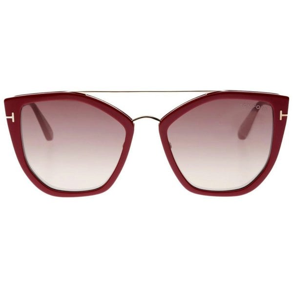 Tom Ford Dahlia Ft0648 75G Gold Sunglasses