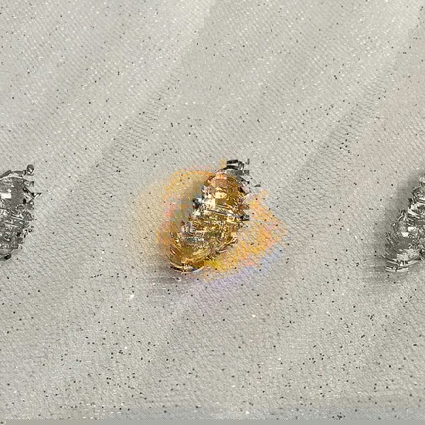 ladybird brooch gold back