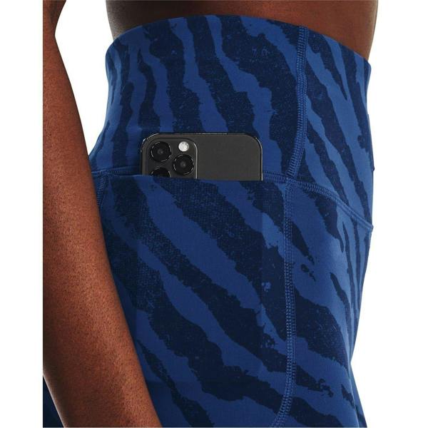 Under Armour Womens/Ladies Project Rock High Rise Shorts - Blue Mirage - 