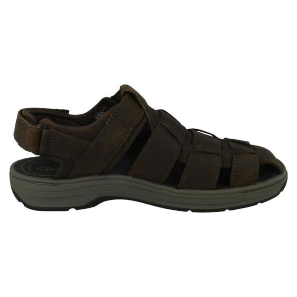 Clarks Mens Clarks Hook and Loop Enclosed Sandals Saltway Cove