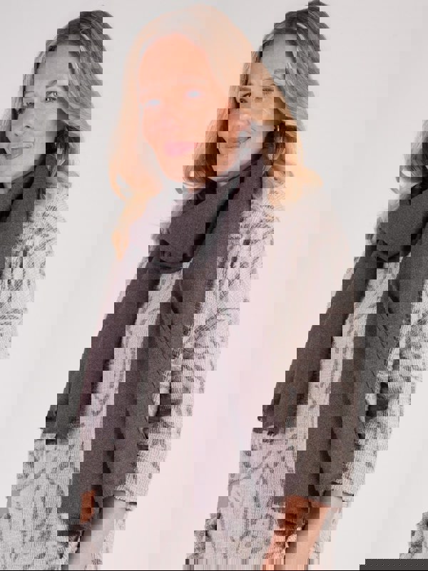 PennyPlain Super Soft Scarf - Dark Latte