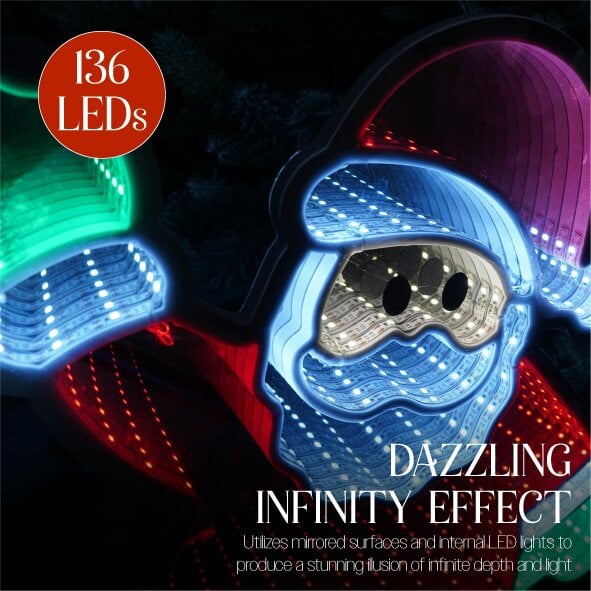 Scotts of Stow Xmas Haus  LED Infinity Indoor Christmas Decoration