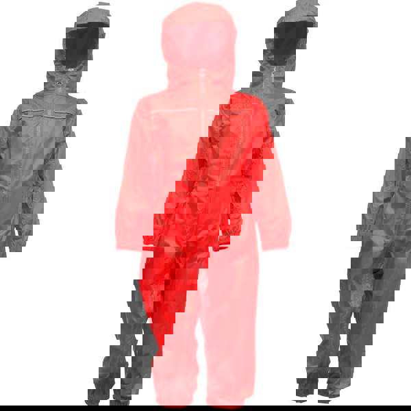 Regatta Professional Junior Childrens/Kids Paddle Rainsuit - Classic Red - 