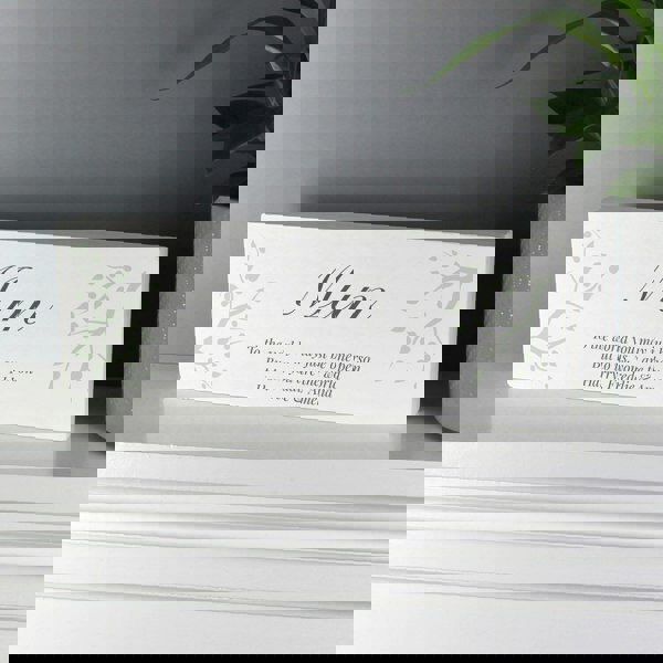 Personalised Memento Company Personalised Branches Wooden Mantel Decoration