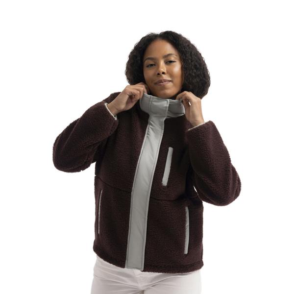 Trespass Womens Yuill Fleece Jacket - Mocha