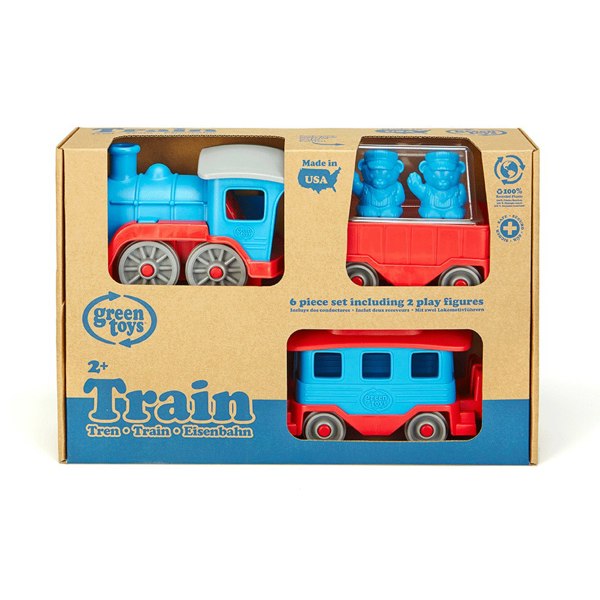 Green Toys Train Toy - Made From 100% Recycled Plastic