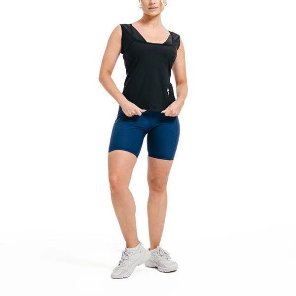 RDX Sports SWEAT WOMEN'S SHORTS W1 NAVY BLUE