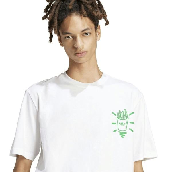 Adidas Mens Q12 Street T-Shirt - White - 