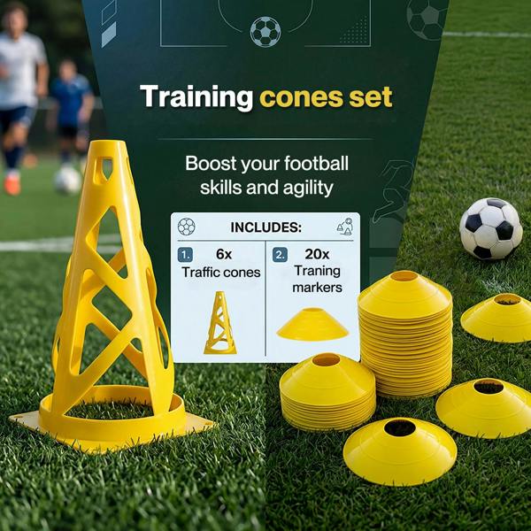 Centra  Football Training Equipment Pro Agility Speed Ladder Cones Hurdle Style