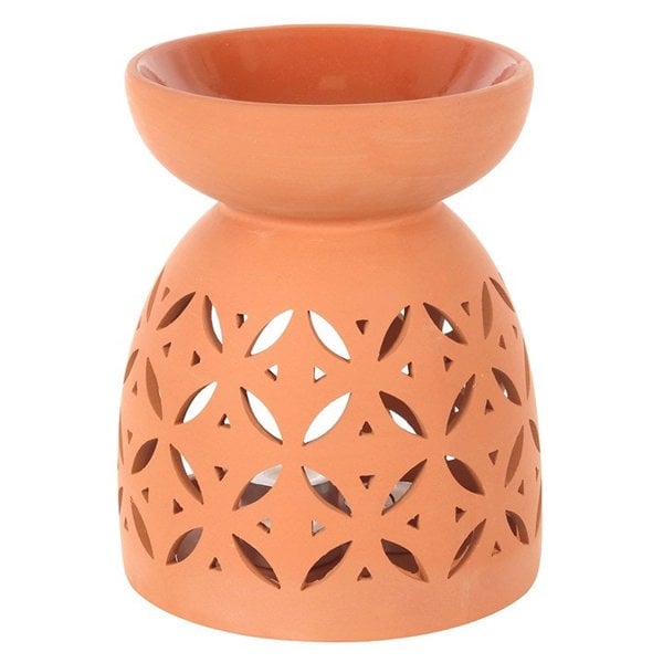 Serano Giant Terracotta Oil Burner and Wax Warmer