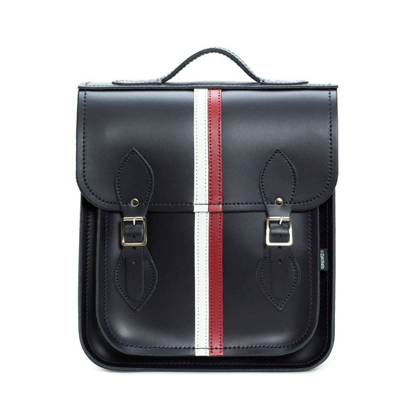 Zatchels Handmade Leather City Backpack - British Edit