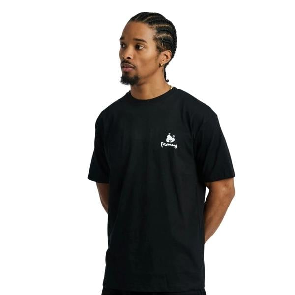 Money Mens Ape Graphic Print Cotton Regular T-Shirt - Black - 