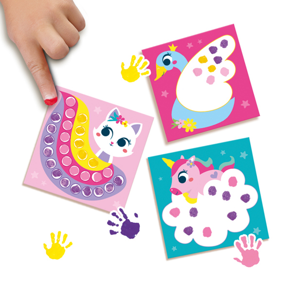 SES Creative My first - Fingerprint paint fantasy figures