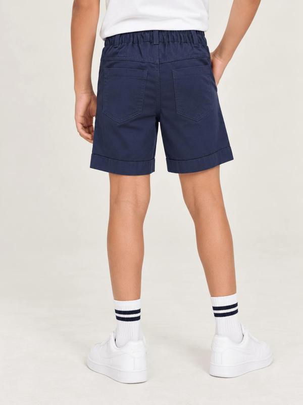 Childsplay Boys Pocket Gabardine Shorts in Navy