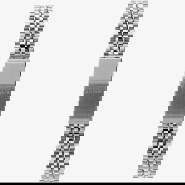 Sekonda Stainless Steel Black Dial Watch 1691