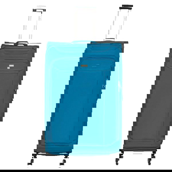 Snowball Soft Suitcase Dual 4-Wheel Spinners Expandable Luggage