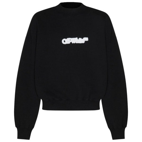 Off-White Blurr Book Over Oversized Sweatshirt - Black