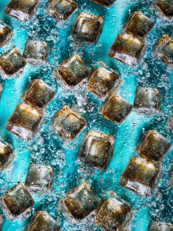 CL26110 Aqua Ice Cubes - Claudio Lugli Shirts