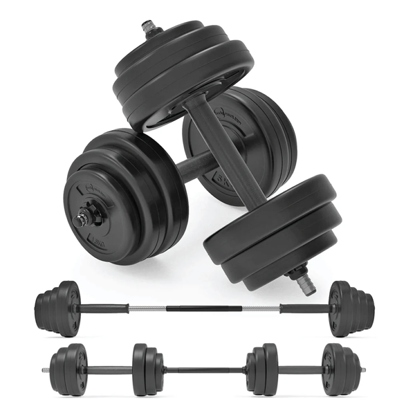 Body Revolution Vinyl Dumbbell Set    (10kg - 50kg)