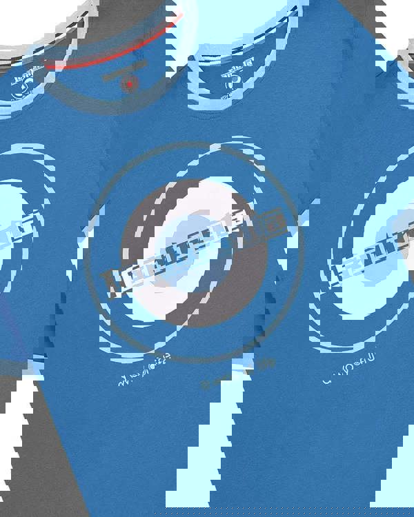 Lambretta Mens Target Ringer Casual Retro SKA Ringer Logo T-Shirt