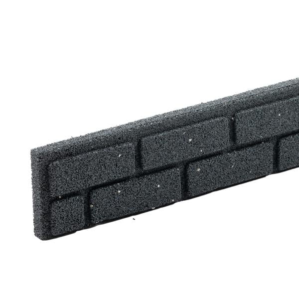 Nicoman Recycled Rubber Lawn Edging Ultra Curve Bricks Border