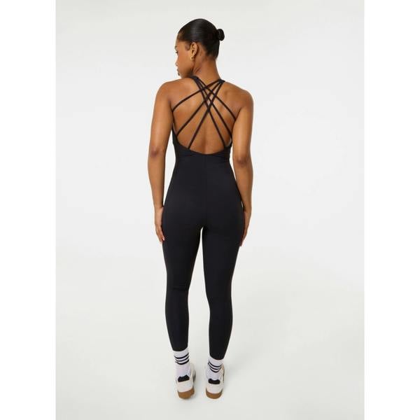 Pink Vanilla Strappy Back Unitard
